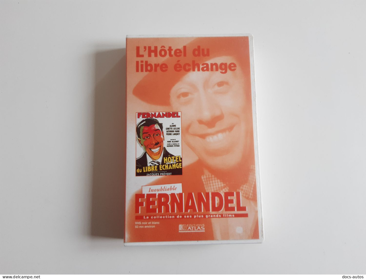 Cassette Vidéo VHS L'Hotel Du Libre échange - Inoubliable Fernandel - Comédie