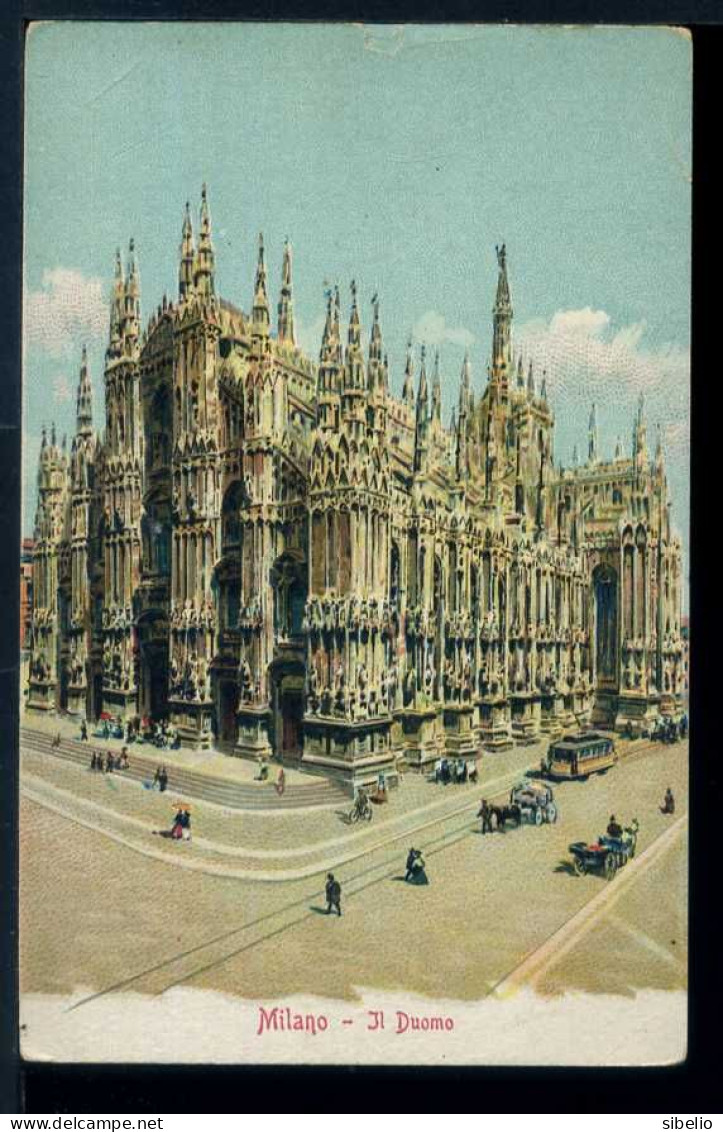 Milano - dieci cartoline antiche - rif. 2