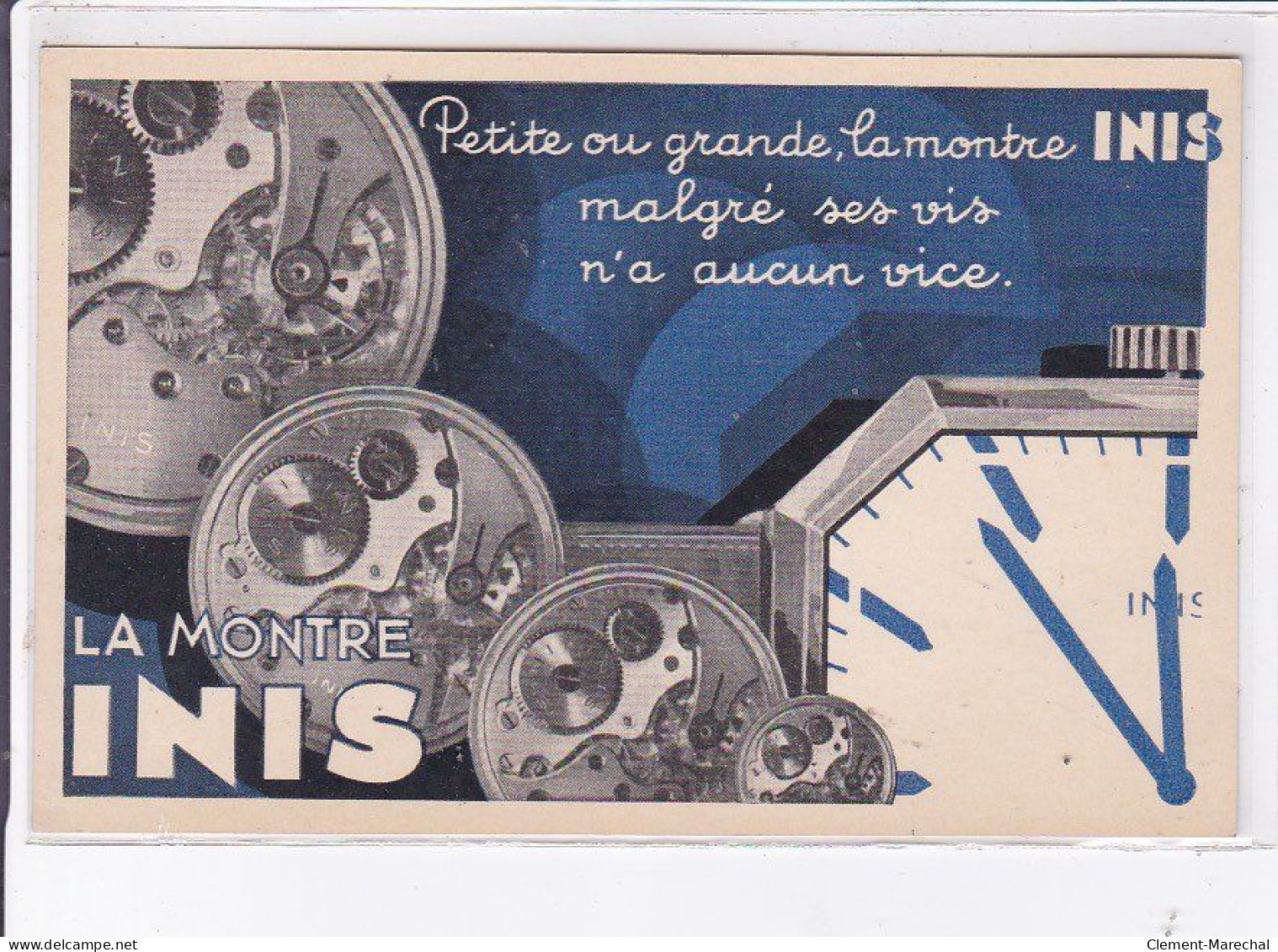 PUBLICITE : La Montre UNIC - Horlogerie - Très Bon état - Werbepostkarten