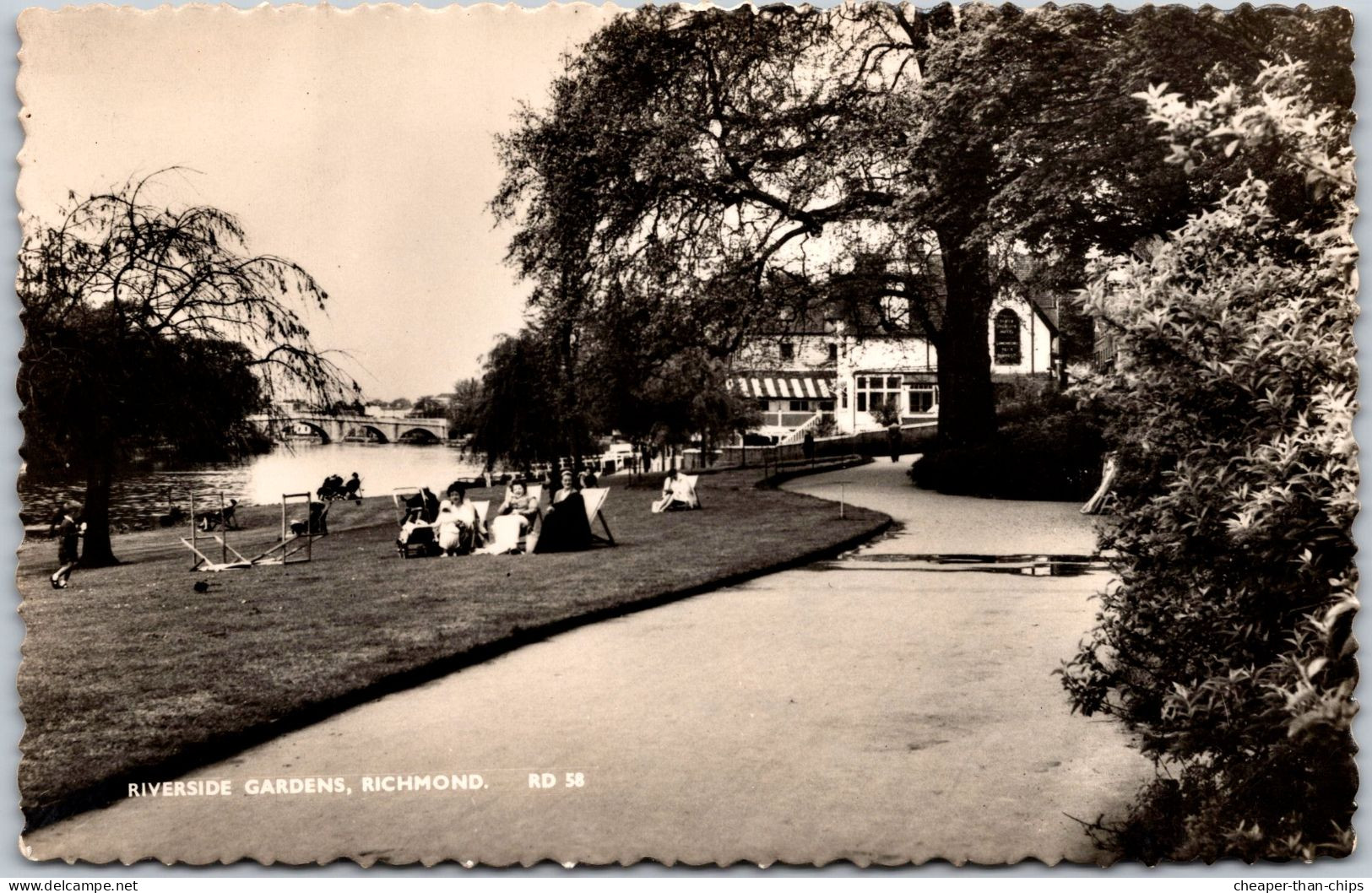 RICHMOND - Riverside Gardens - E. Coward & Co RD 58 - Surrey