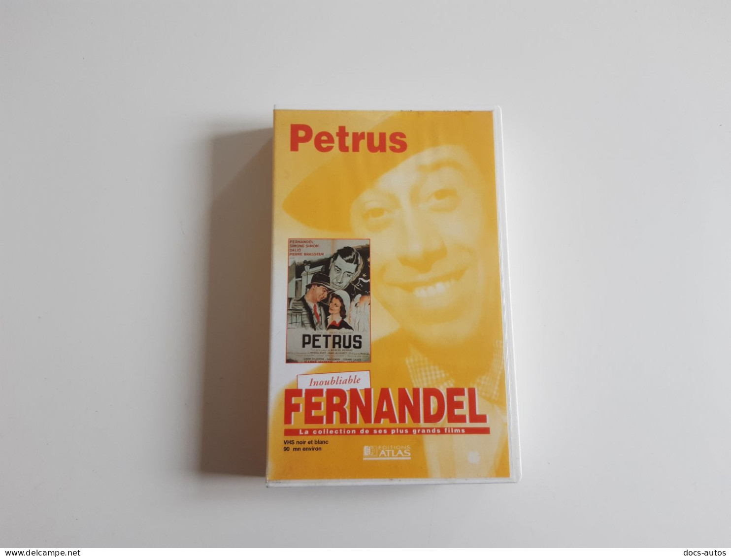 Cassette Vidéo VHS Petrus - Inoubliable Fernandel - Comédie