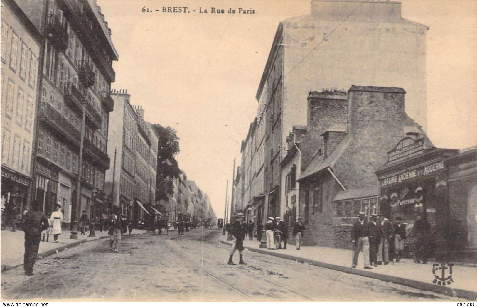 BREST (29).La Rue De Paris - Brest