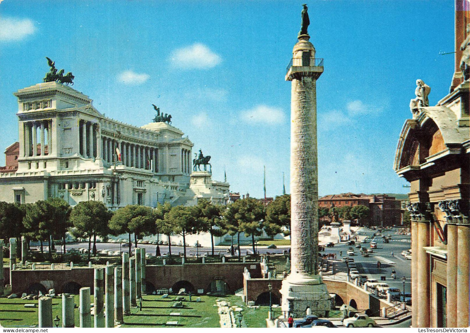 ITALIE - Roma - Autel De La Patrie - Animé - Vue Générale - Carte Postale Ancienne - Altare Della Patria
