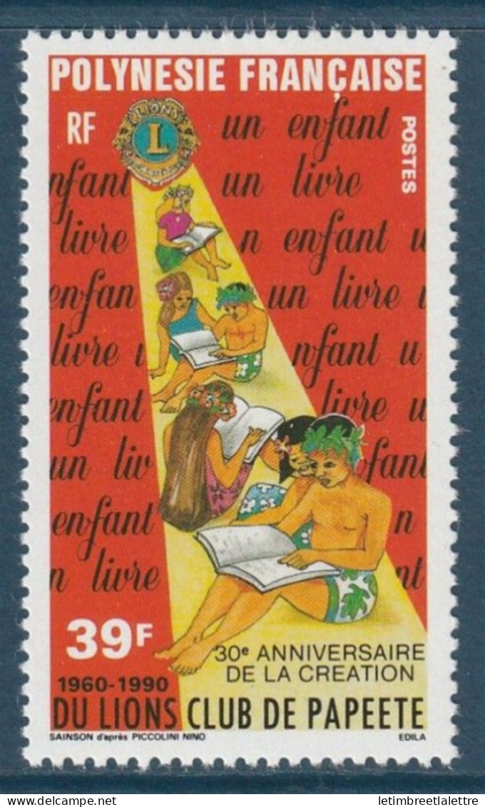 Polynésie - YT N° 362 ** - Neuf Sans Charnière - 1990 - Unused Stamps