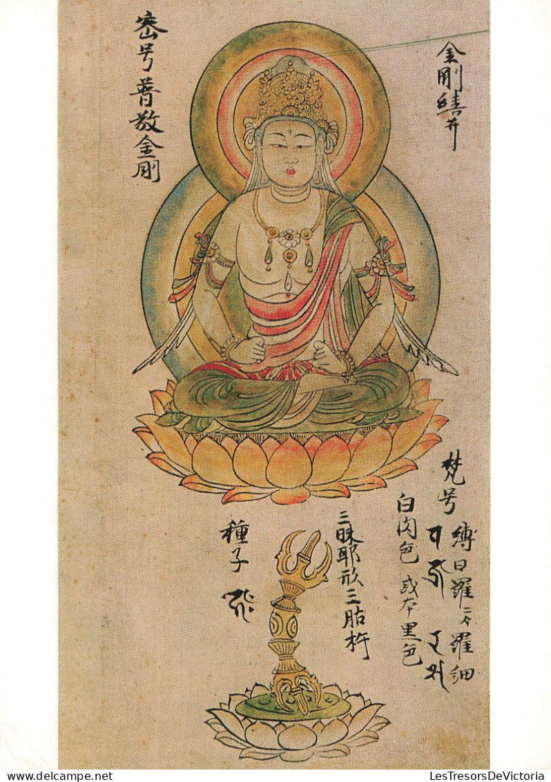 JAPON - Album Of Buddist Iconographical Paintings - Colorisé - Carte Postale - Autres & Non Classés