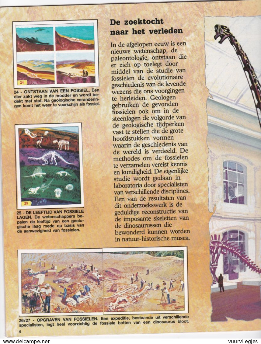 Prehistorische Dieren - 1992 Compleet - Niederländische Ausgabe