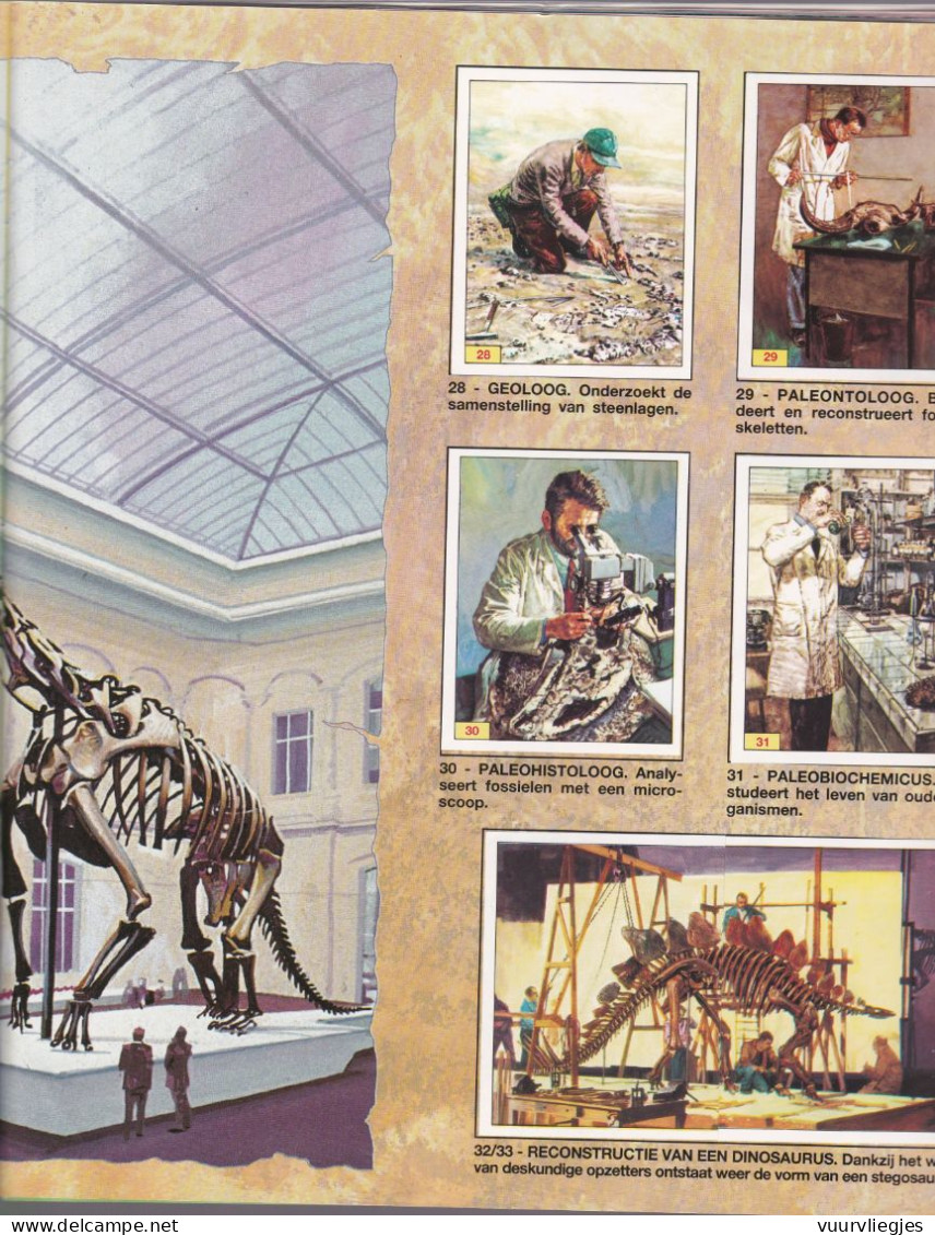 Prehistorische Dieren - 1992 Compleet - Niederländische Ausgabe