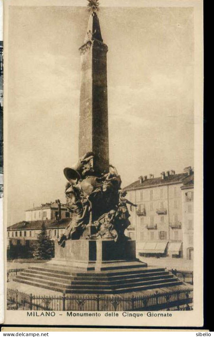 Milano - dieci cartoline antiche - rif. 3