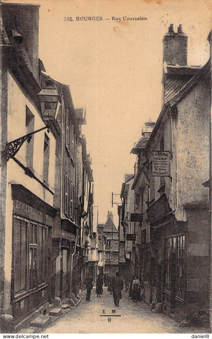 BOURGES - Rue Coursalon - Bourges