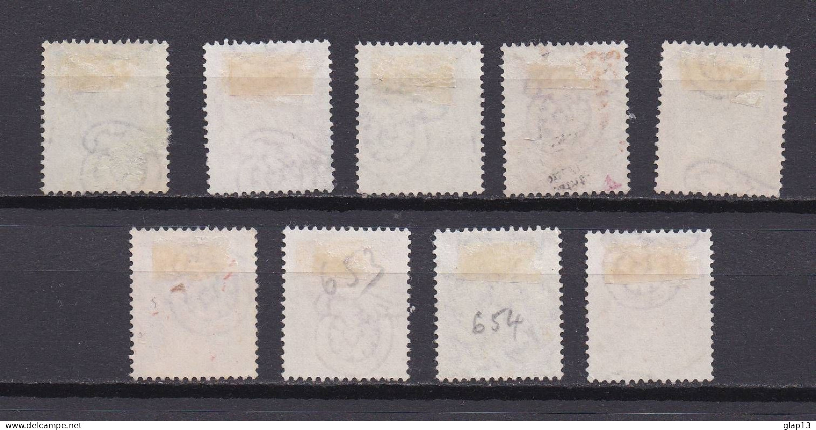 ITALIE 1953 TIMBRE N°648/55 OBLITERE MONNAIES - 1946-60: Used