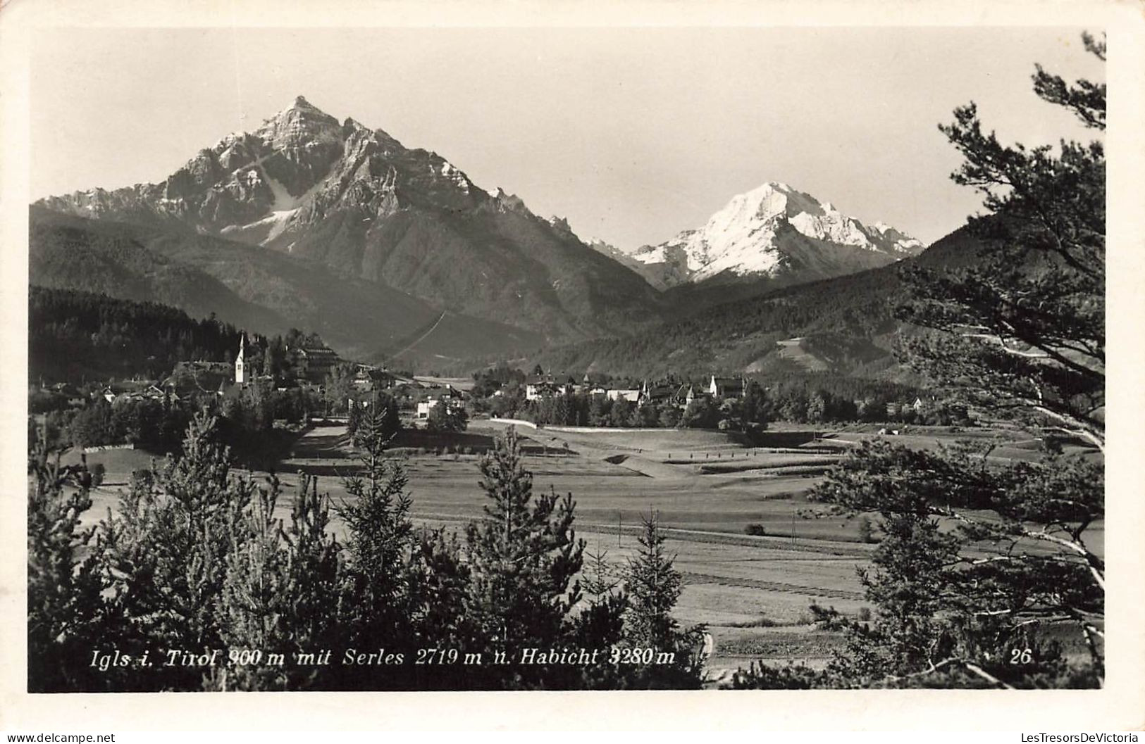 AUTRICHE - Igls - Vue Générale - Monts - Carte Postale - Igls