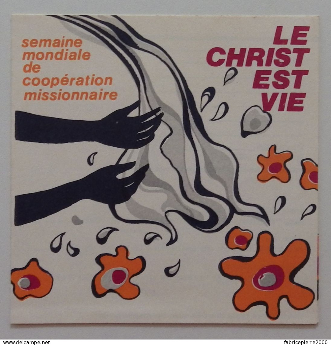 Oeuvre De Saint-Pierre-Apôtre - Semaine Mondiale De Coopération Missionnaire Dépliant V.1980 EXCELLENT ETAT - Religion & Esotérisme