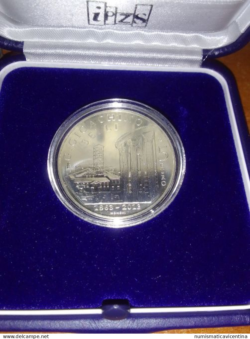 Italia 5 Euro 2013 Gioacchino Belli € Silver Coin UNC PROOF - Italie