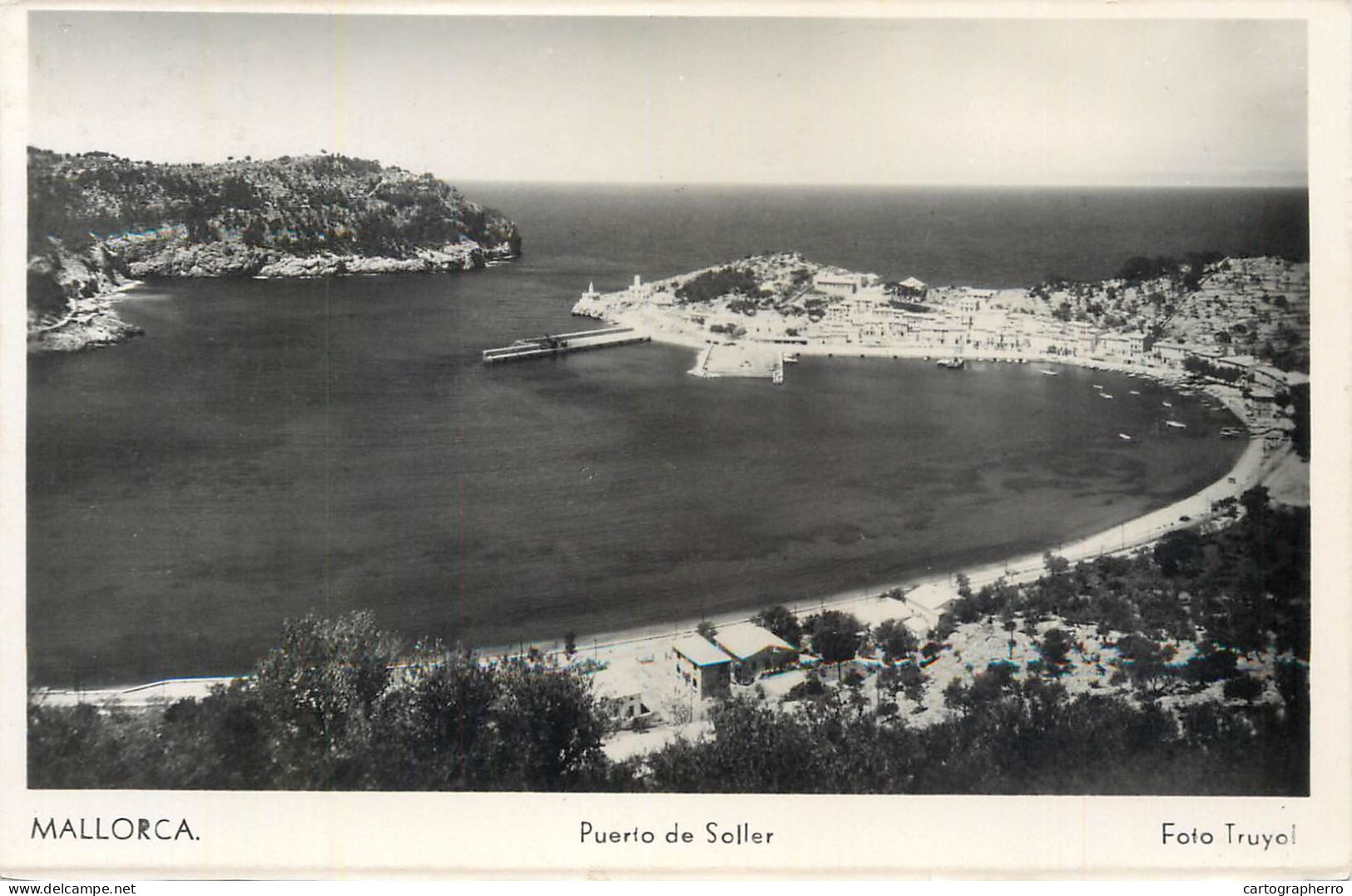 Postcard Spania Mallorca Puerto De Soller - Mallorca