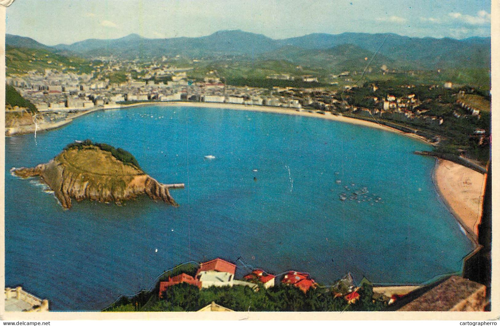 Postcard Spania San Sebastián Mont Igueldo - Guipúzcoa (San Sebastián)