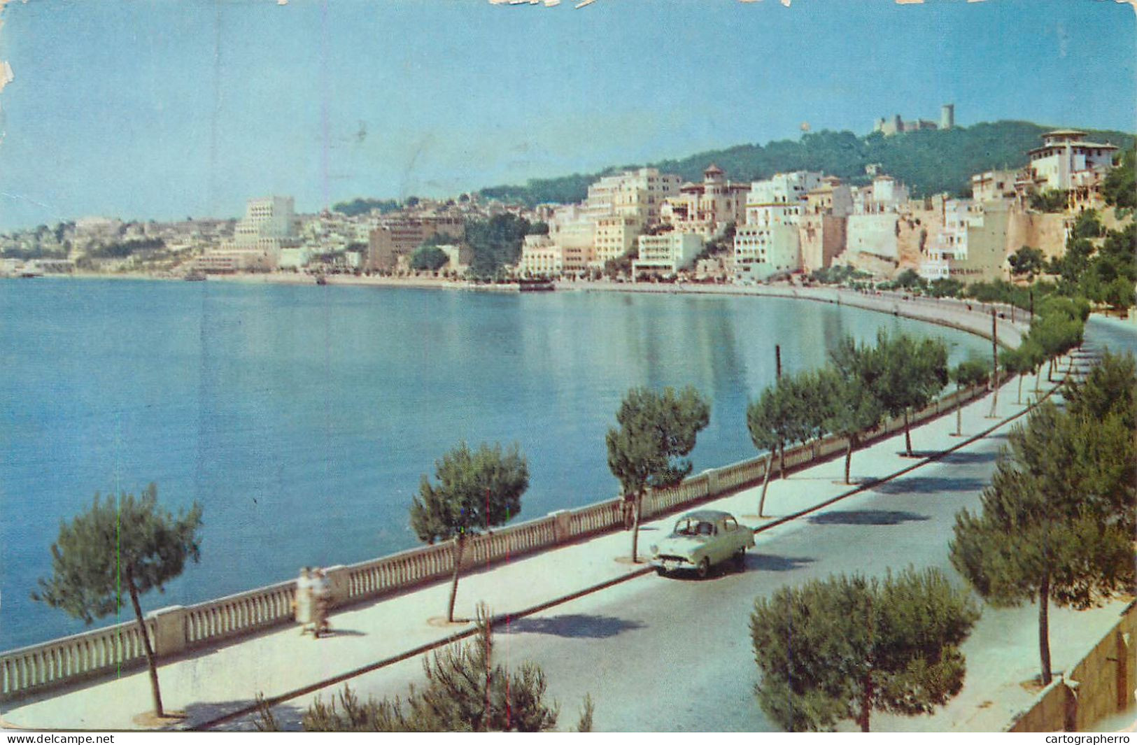 Postcard Spania Mallorca Paseo Maritimo - Mallorca