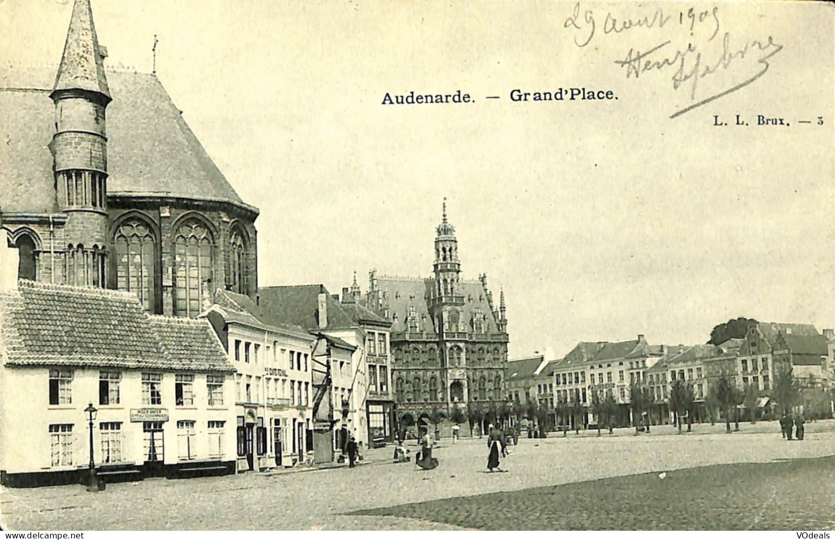 Belgique - Flandre Orientale - Oudenaarde - Audenarde - Grand'Place - Oudenaarde