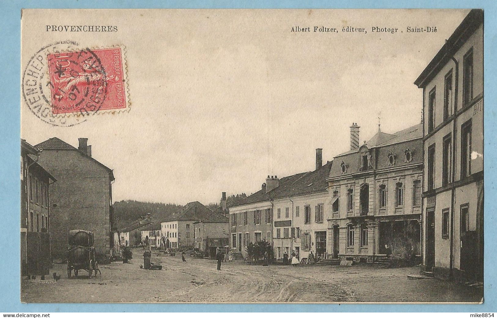 UR0065  CPA   PROVENCHERES-sur-FAVE     (Vosges)   1907  +++++++++++ - Provencheres Sur Fave