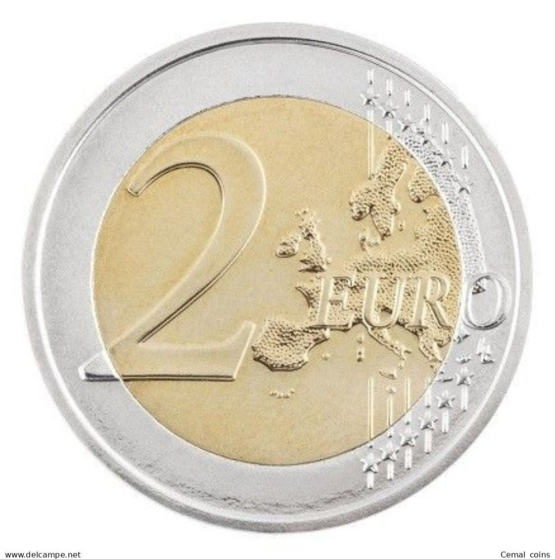 2 Euro 2024 Estonia National Flower, The Cornflower UNC - Estland