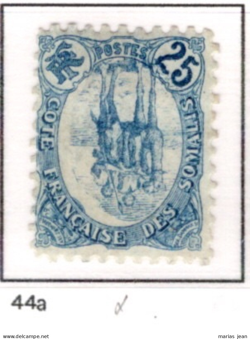 Ex Colonie Française * Cote Des Somalis * Poste  44a Inv   Qualité N* - Unused Stamps