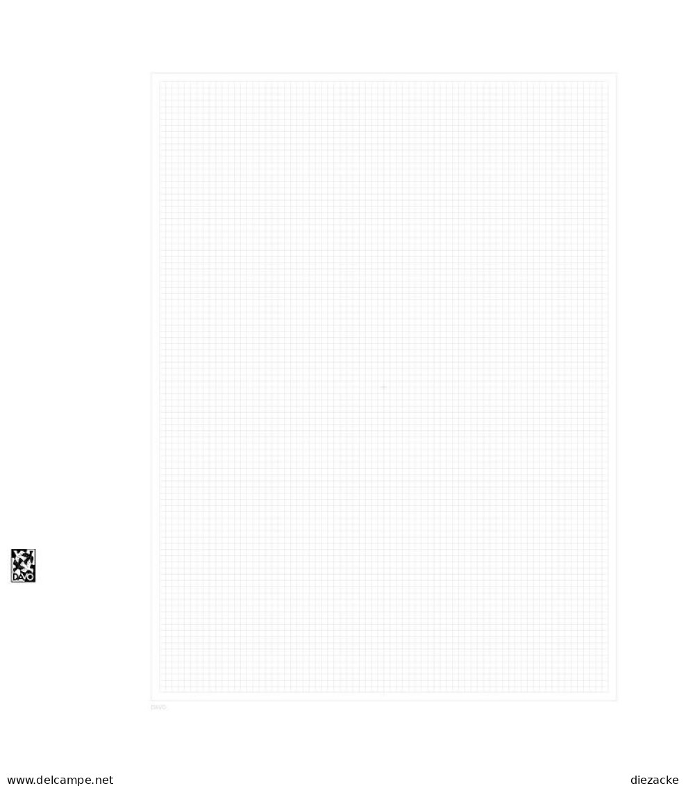 DAVO Blankoblätter Luxus Mit Netzunterdruck DV10021, 20 Blatt Neu ( - Vierges