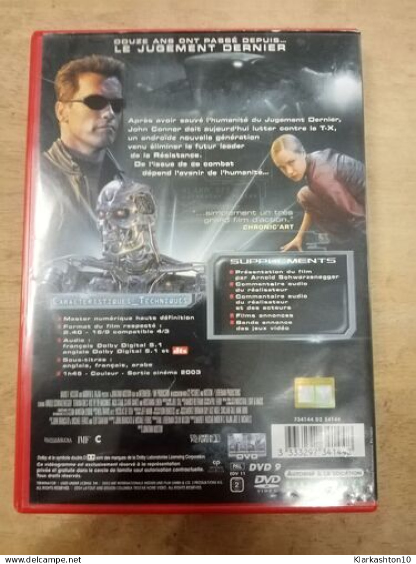 DVD - Terminator 3 Le Soulevement Des Machines (Schwarzenegger) - Autres & Non Classés