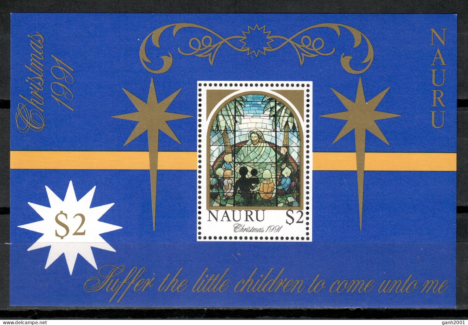 Nauru 1991 / Christmas MNH Nöel Navidad Weihnachten Natal / Ij90  18-27 - Noël