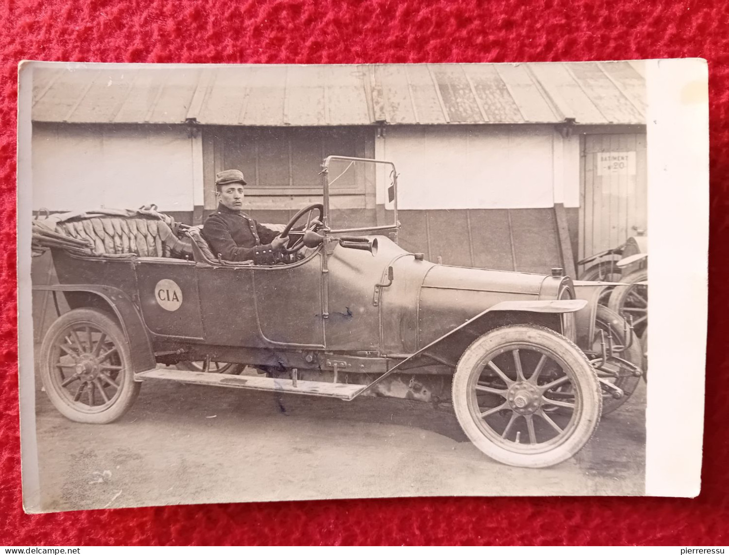 MILITAIRE AUTOMOBILE CIA A IDENTIFIER CARTE PHOTO - Sonstige & Ohne Zuordnung