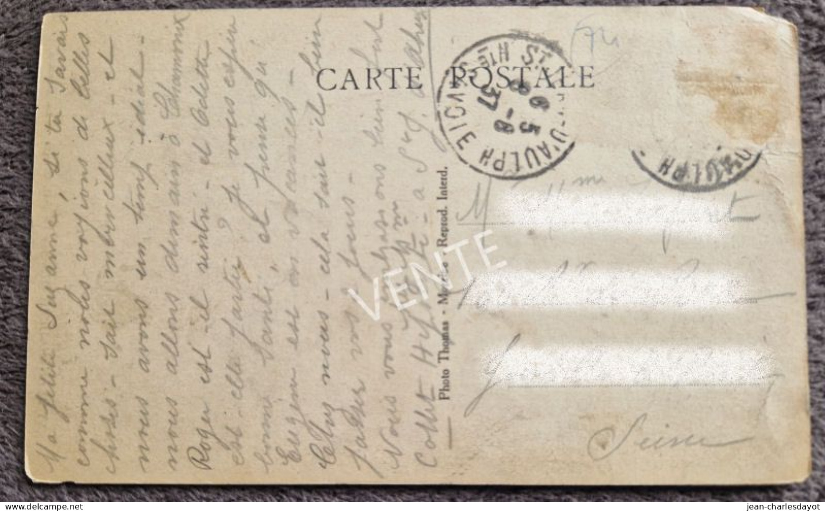 Carte Postale SAINT-JEAN-D'AULPH : La Drance - Saint-Jean-d'Aulps