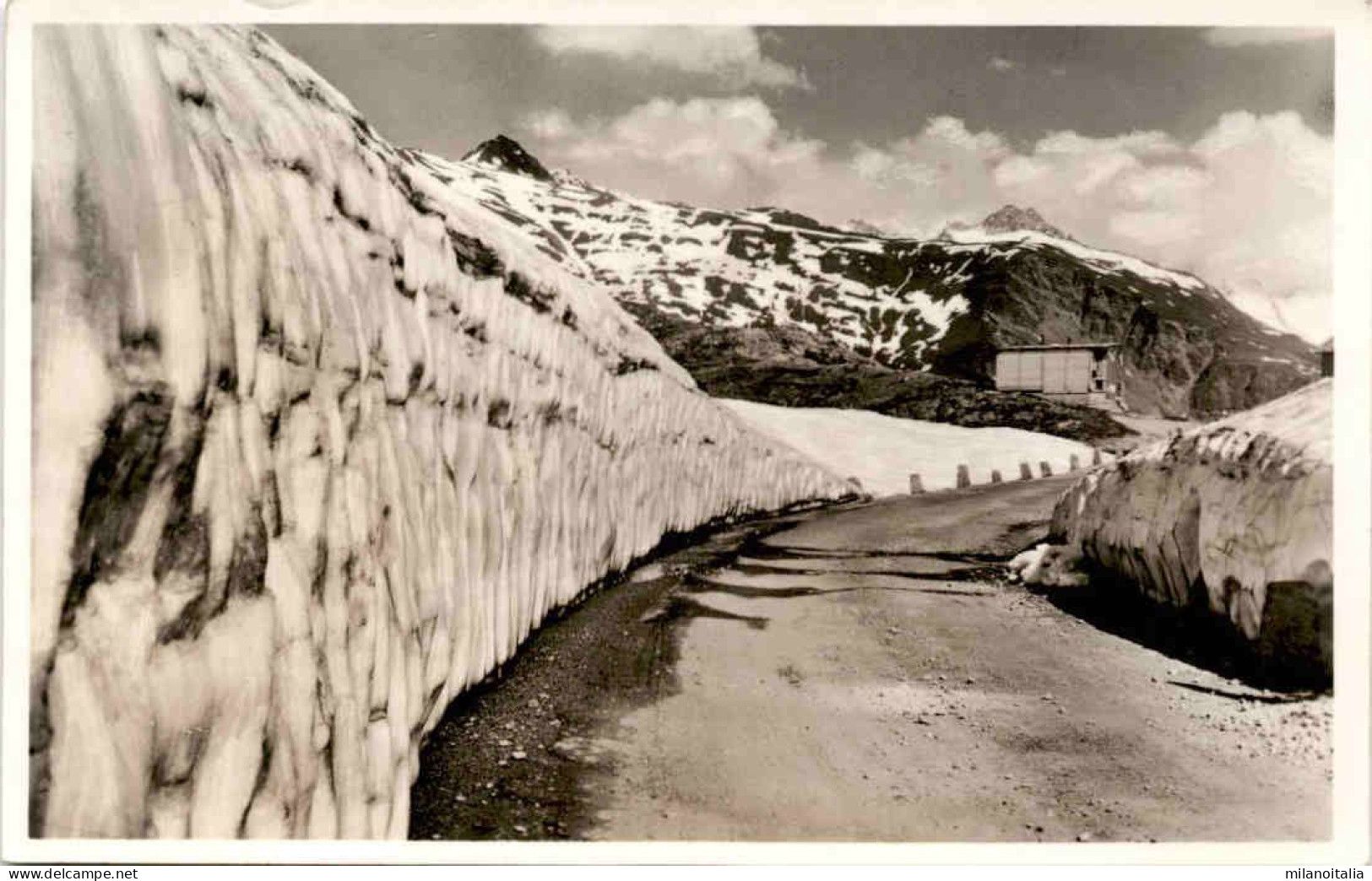 Grimsel-Passhöhe (3812) * Karte Von 1939 - Guttannen