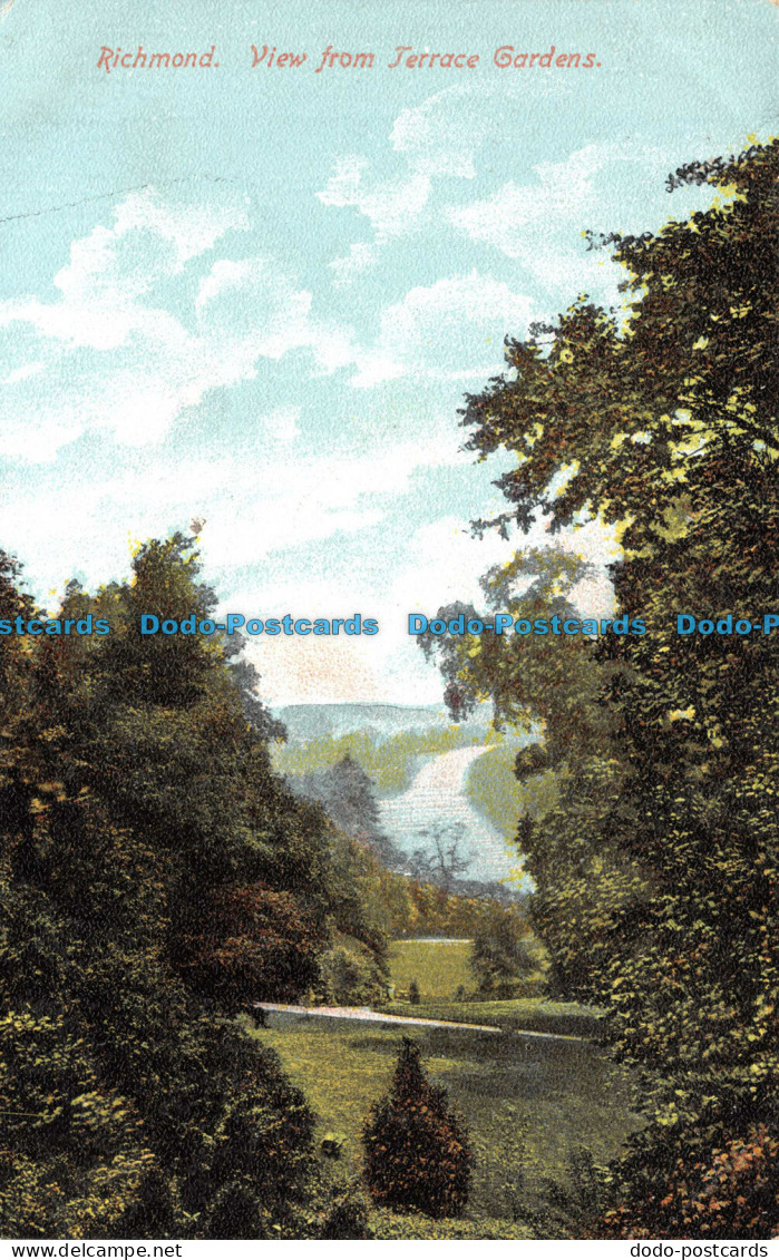 R104516 Richmond. View From Terrace Gardens. Empire Series London No. 915. 1905 - Other & Unclassified