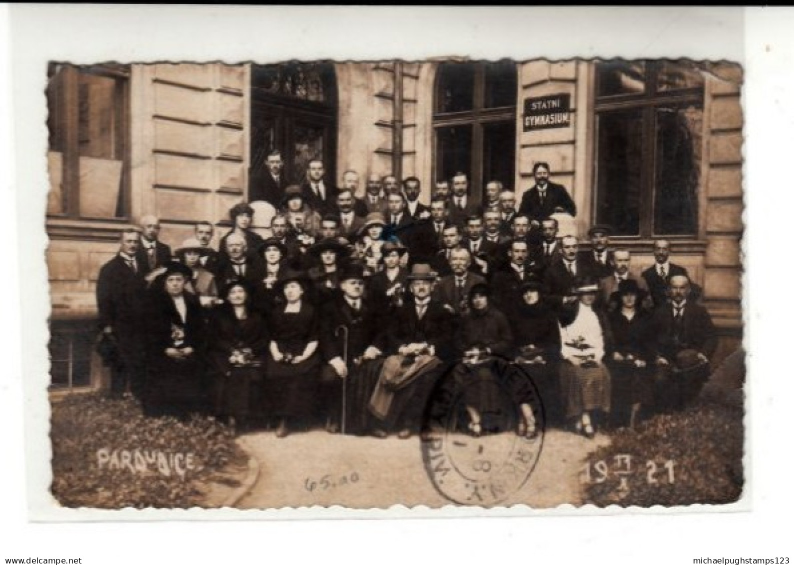 Czechoslovakia / Registered Pardubice Postcards / U.S. - Autres & Non Classés