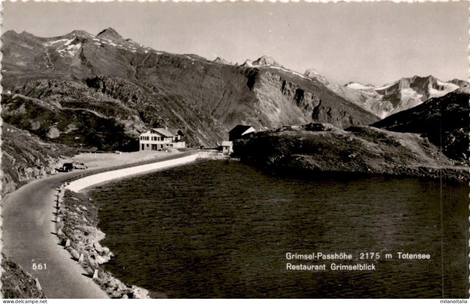 Grimsel-Passhöhe - Totensee - Restaurant Grimselblick (561) - Guttannen