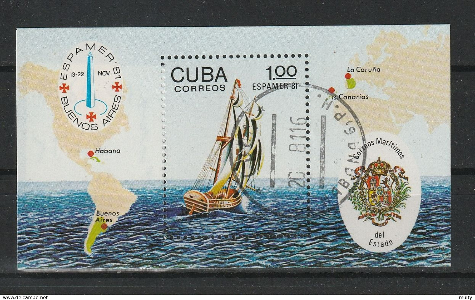 Cuba Y/T Blok 69 (0) - Hojas Y Bloques