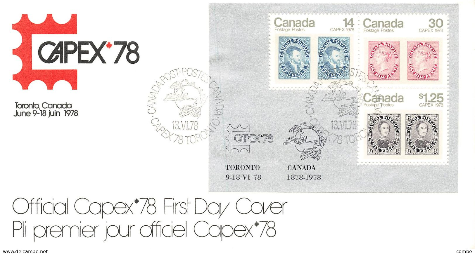 CANADA. 3 FDC. CAPEX 78. AVEC BLOC