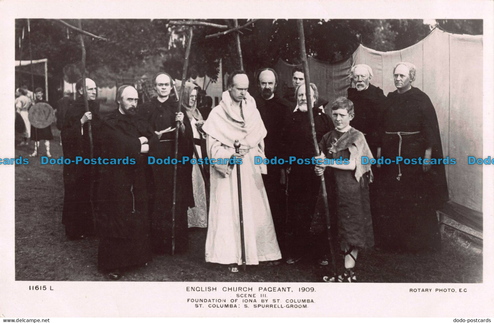 R104539 English Church Pageant. 1909. Scene III. Foundation Of Iona By St. Colum - Monde