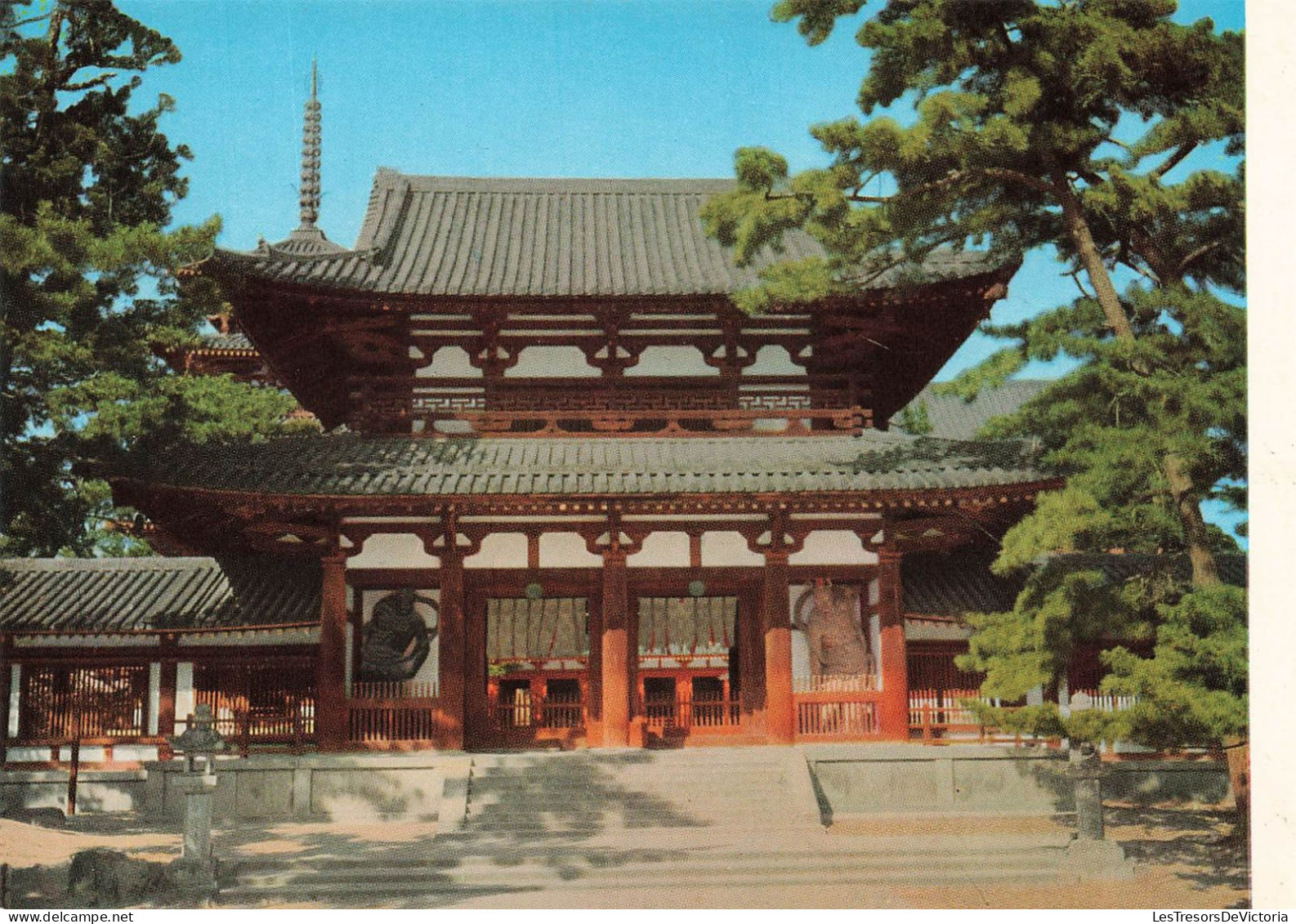 JAPON - Horyuji - Chuumon - Colorisé - Carte Postale - Tokyo