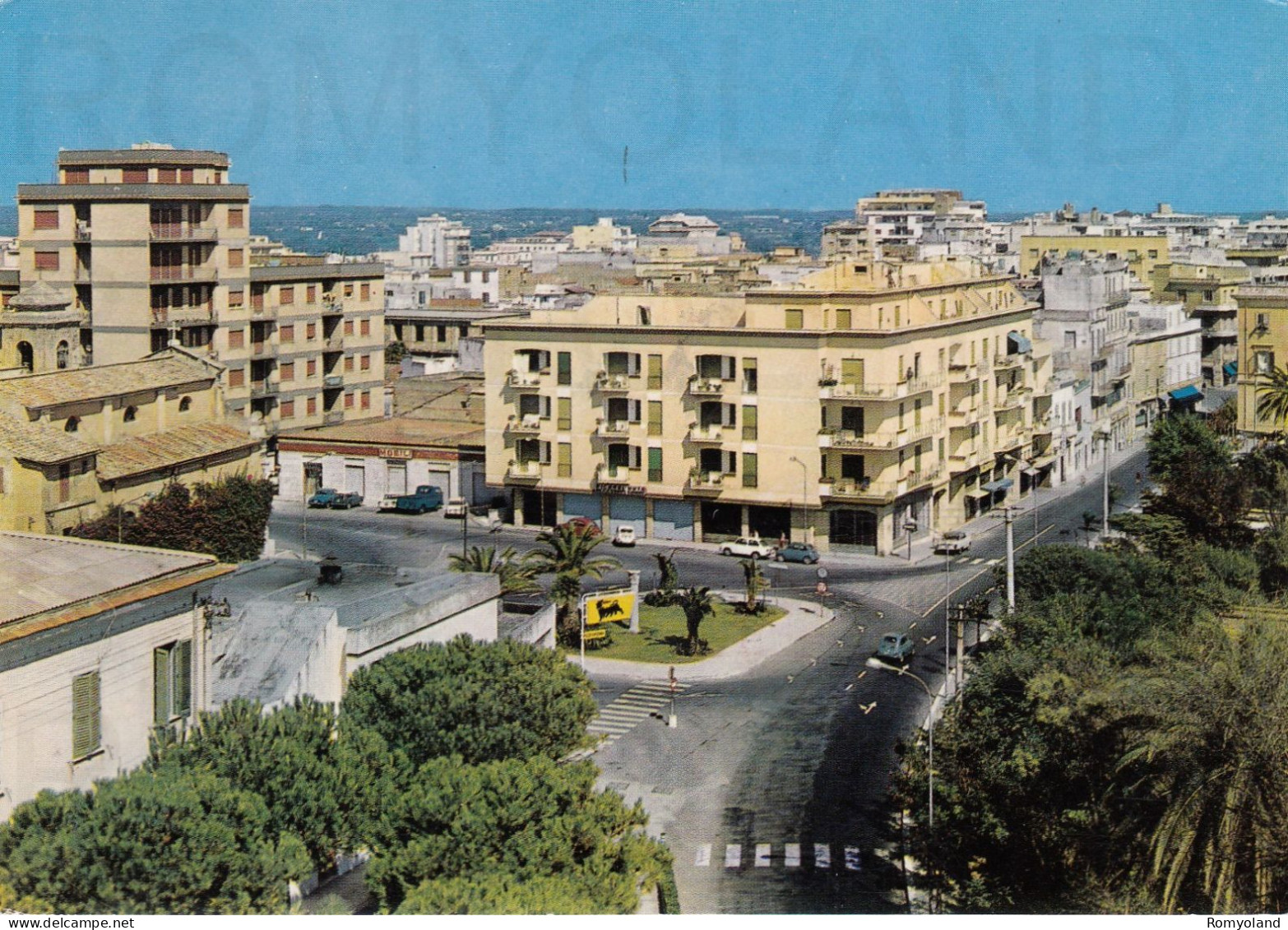 CARTOLINA  C16 NETTUNO,ROMA,LAZIO-SCORCIO PANORAMICO-STORIA,MEMORIA,CULTURA,RELIGIONE,BELLA ITALIA,VIAGGIATA 1969 - Otros & Sin Clasificación