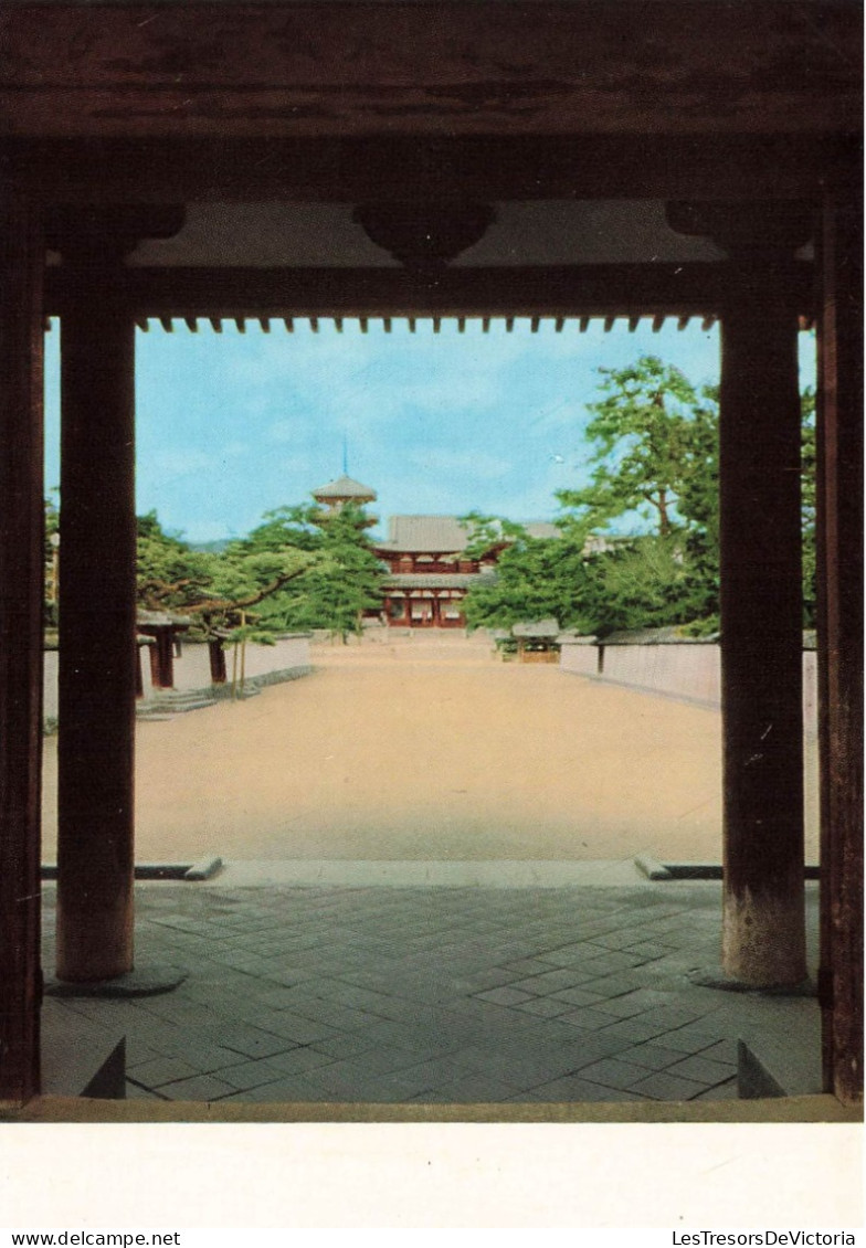 JAPON - Horyuji - View Of Chumon From Nandaimon - Colorisé - Carte Postale - Tokyo