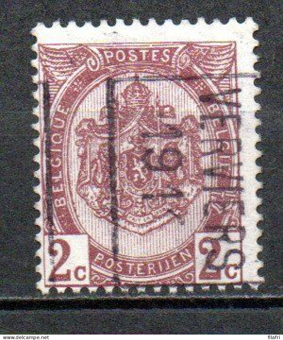 1731 Voorafstempeling Op Nr 82 - VERVIERS 1911 - Positie B - Rollenmarken 1910-19
