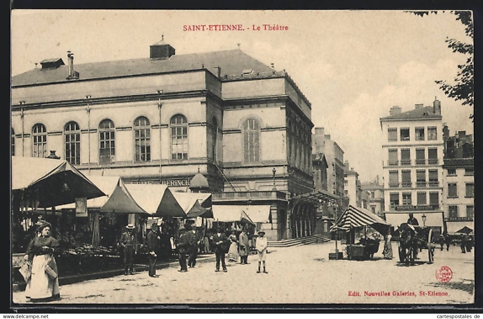 CPA Saint-Etienne, Le Théâtre  - Saint Etienne