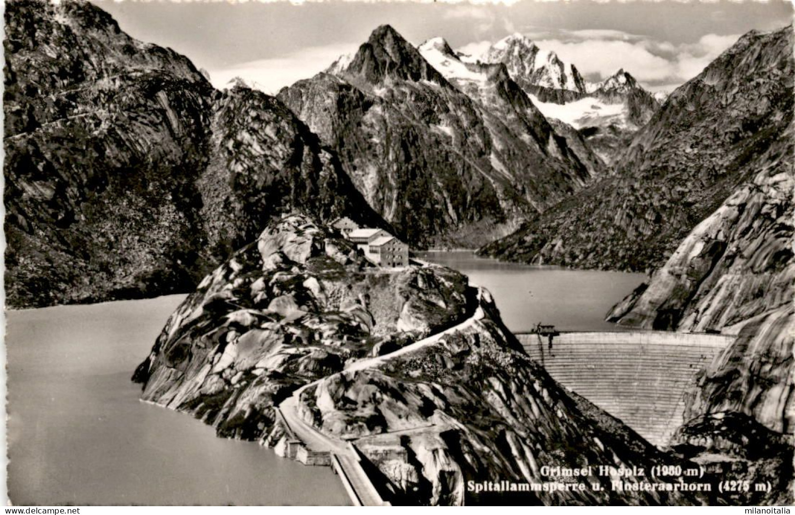 Grimsel-Hospiz - Spitallammsperre U. Finsteraarhorn (11991) - Guttannen