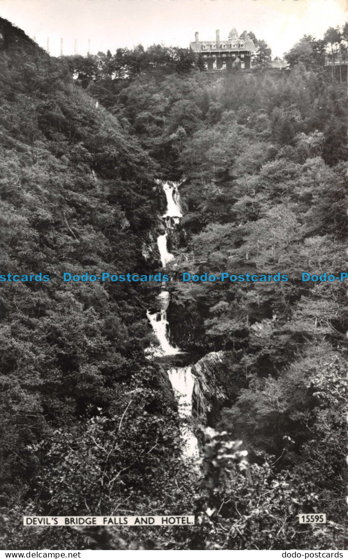 R103343 Devils Bridge Falls And Hotel. 1963 - Monde