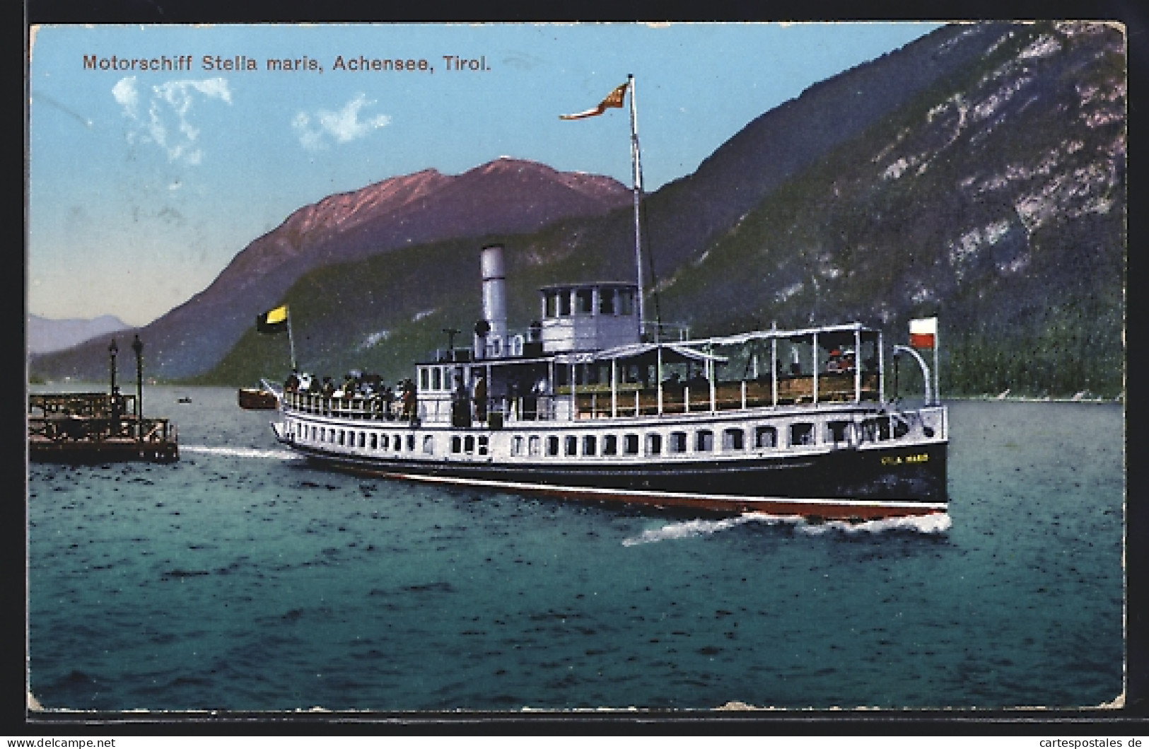 AK Motorschiff Stella Maris Auf Dem Achensee  - Other & Unclassified