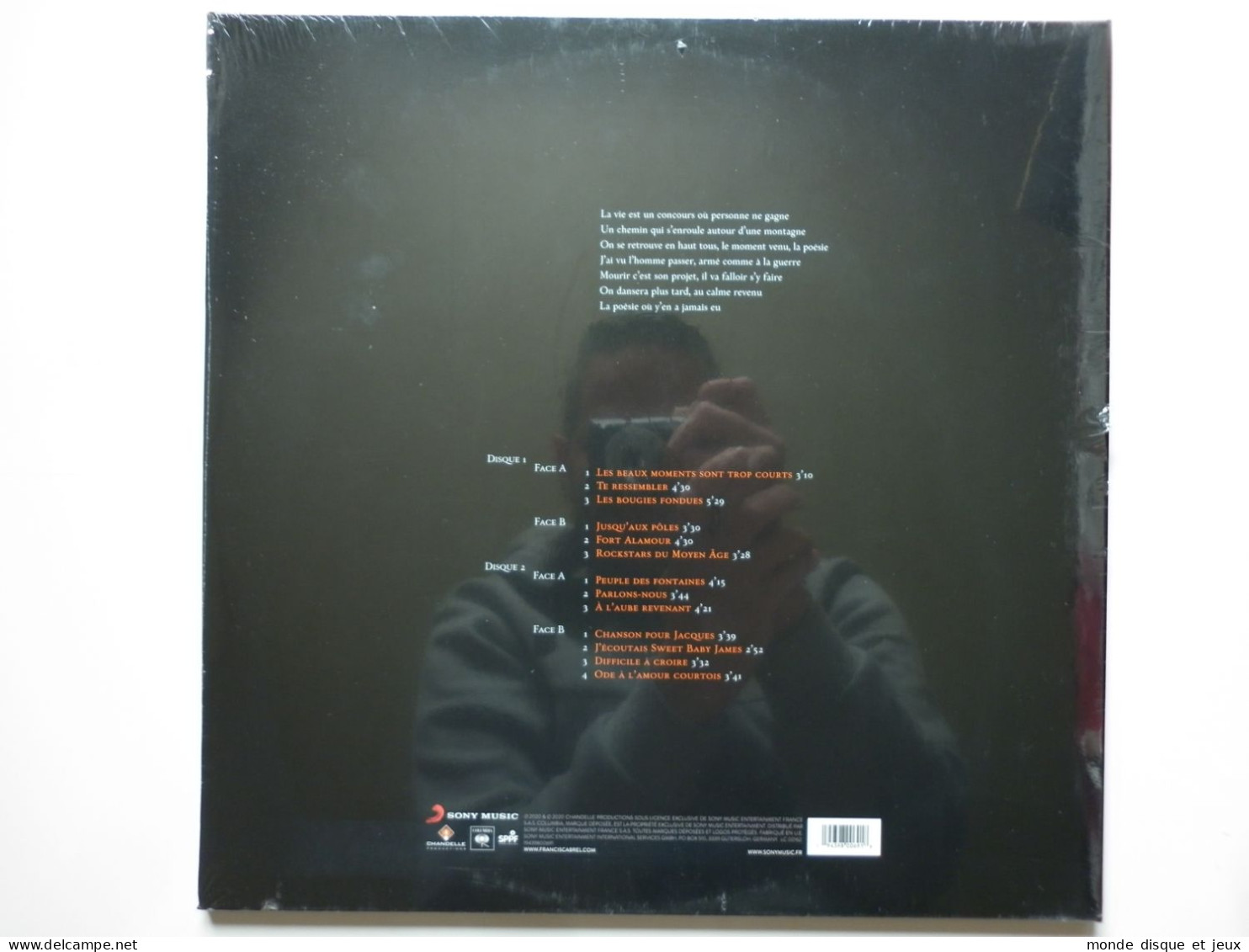 Francis Cabrel Album Double 33Tours Vinyles À L'aube Revenant - Autres - Musique Française