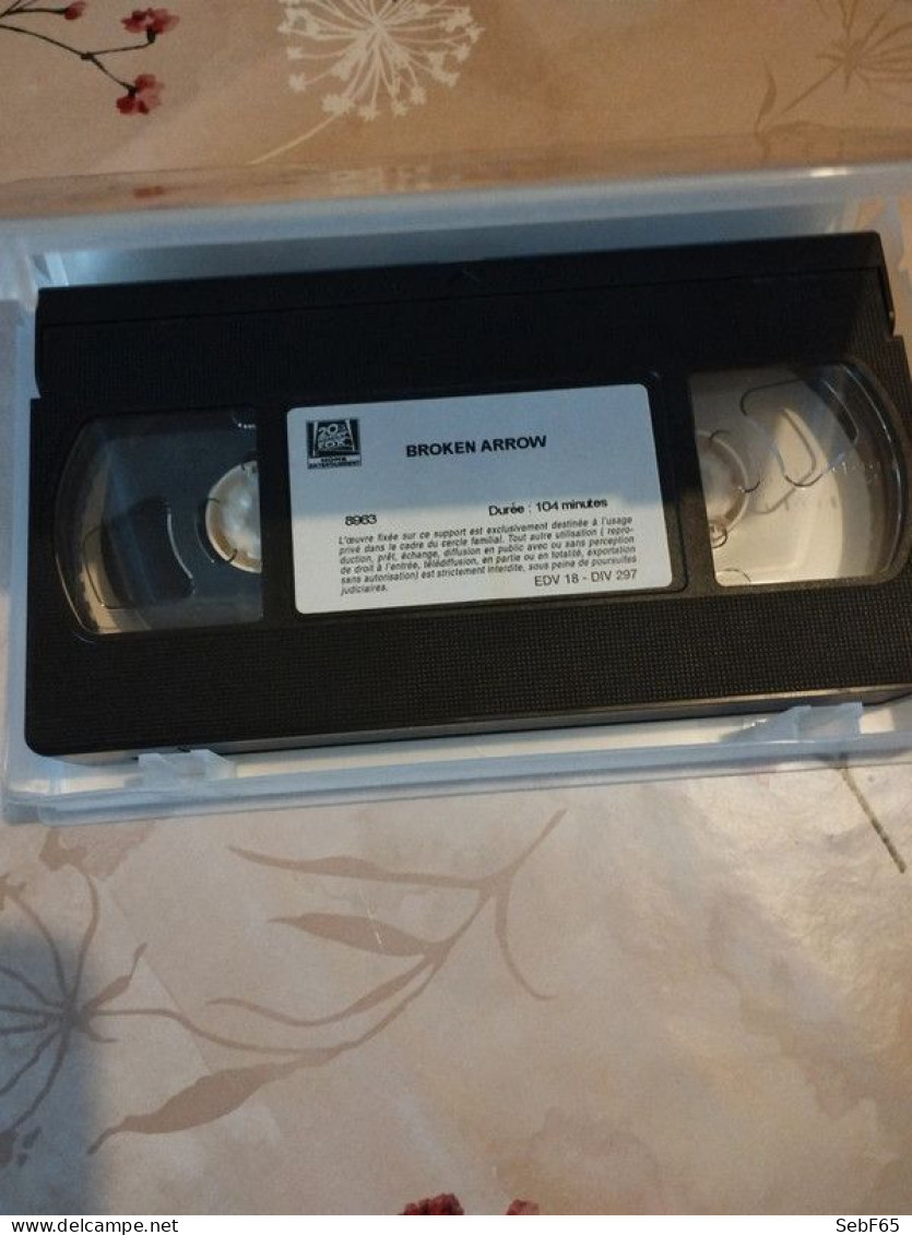 VHS Broken Arrow 1995 - Commedia