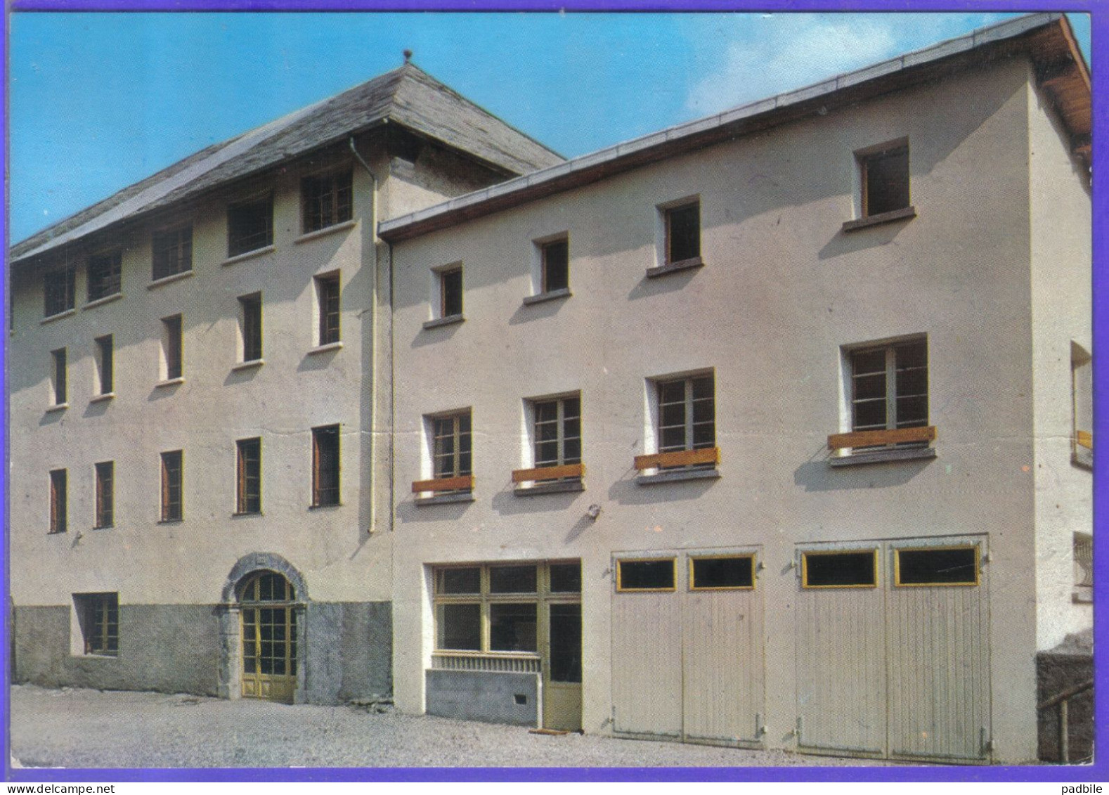 Carte Postale 64. Faucon De Barcelonnette  Centre De Vacances Alpes Montjoie   Très Beau Plan - Autres & Non Classés