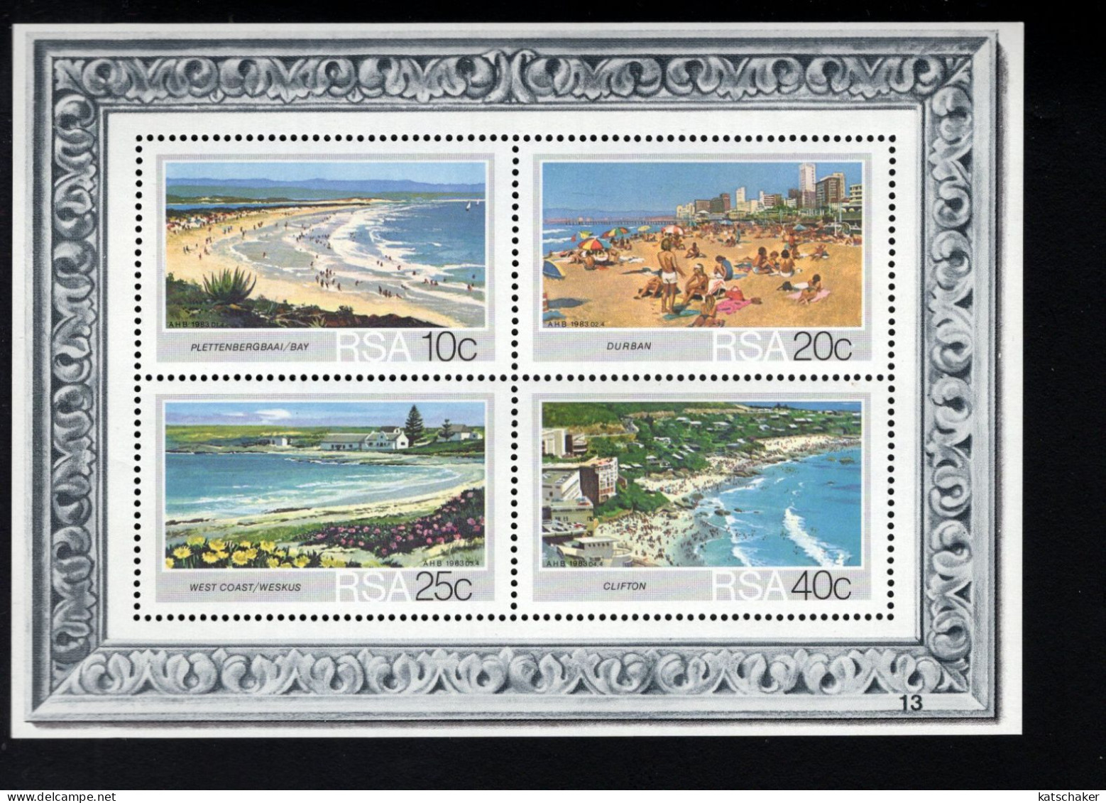 2033232269 1983 SCOTT 625A (XX)  POSTFRIS MINT NEVER HINGED - BEACHES - Neufs