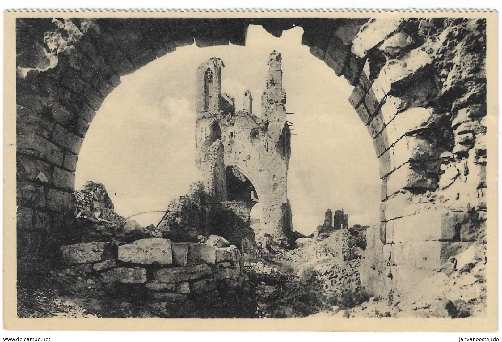 Ruines  D' Ypres  1914 - 18 (10 Cp) - Weltkrieg 1914-18