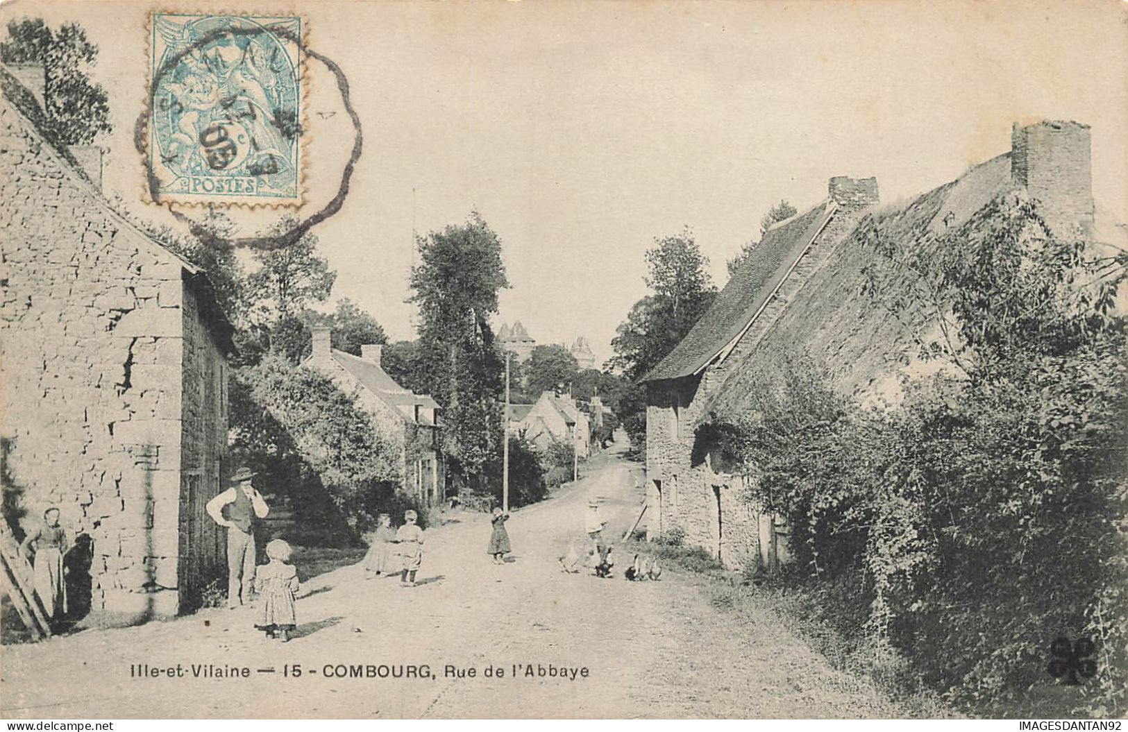 35 COMBOURG #FG57419 RUE DE L ABBAYE - Combourg